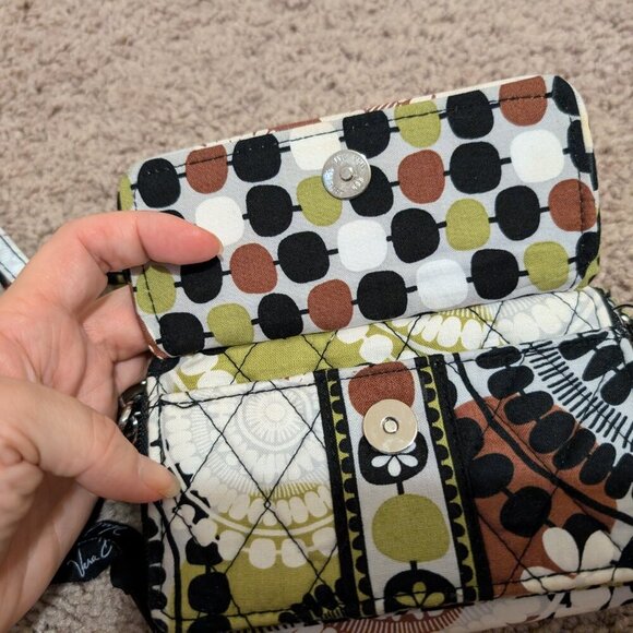 Vera Bradley All in One crossbody - Cocoa Moss - Picture 4 of 7